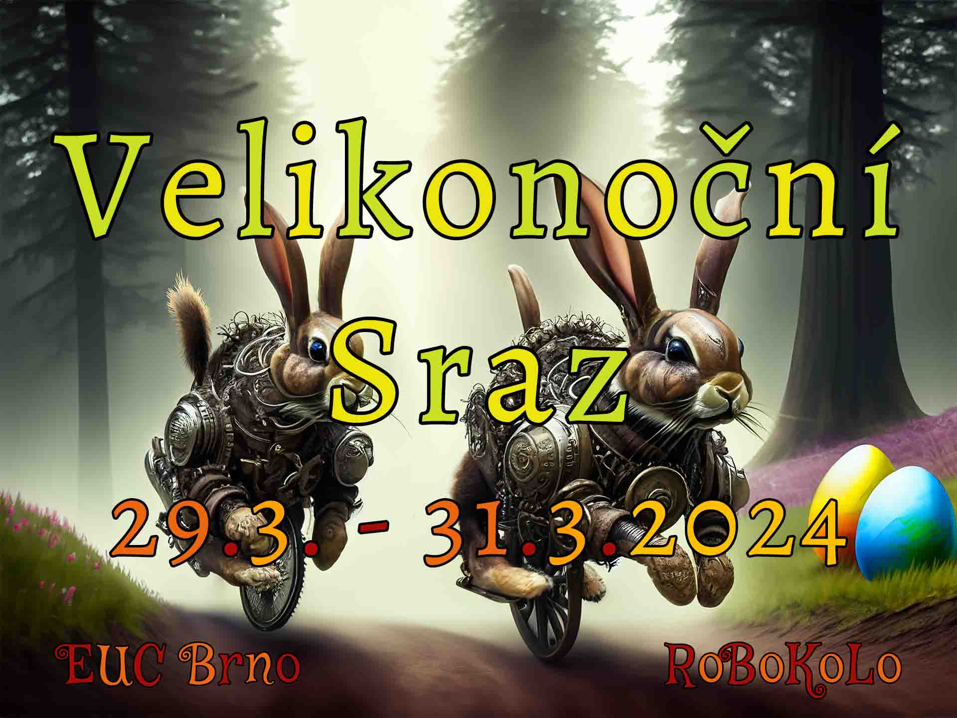 Velikonoční SRAZ EUC Brno 2024
